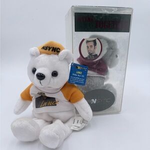 NSYNC Lance (open) & Chris Rare Bear Limited Edition /Sealed Original Package